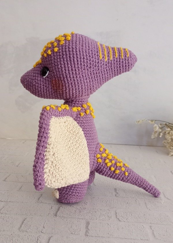 Producto - Gregorio Pterodáctilo - Guía de tejido - 2