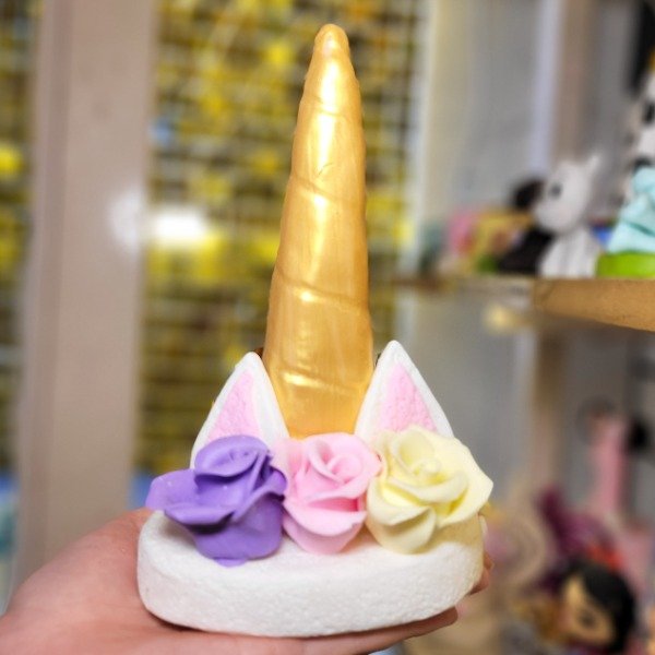 Producto - Decoración para torta en porcelana CUERNO DE UNICORNIO
