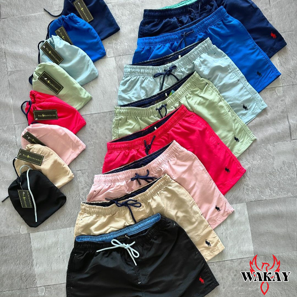 Producto - Short de baño importado con bolsa