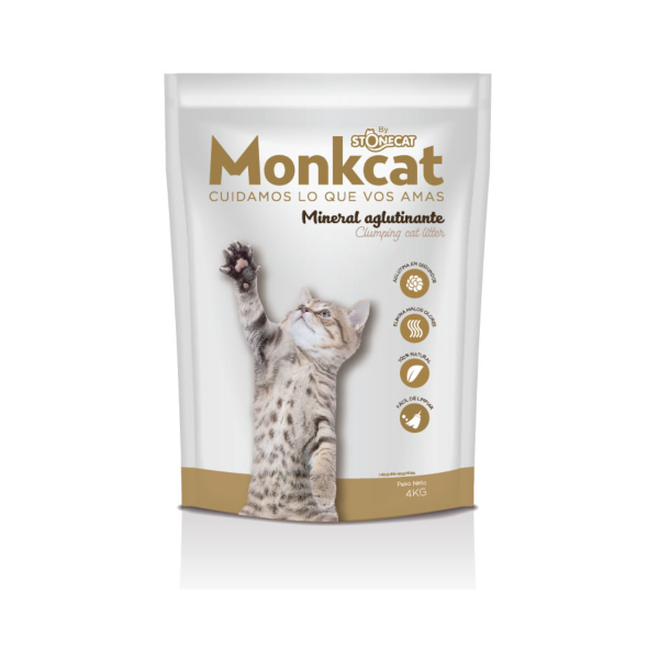 Producto - Monkcat Arena Aglomerante x 4kg
