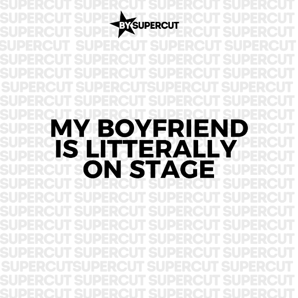 Producto - MY BOYFRIEND IS ON STAGE - REMERA