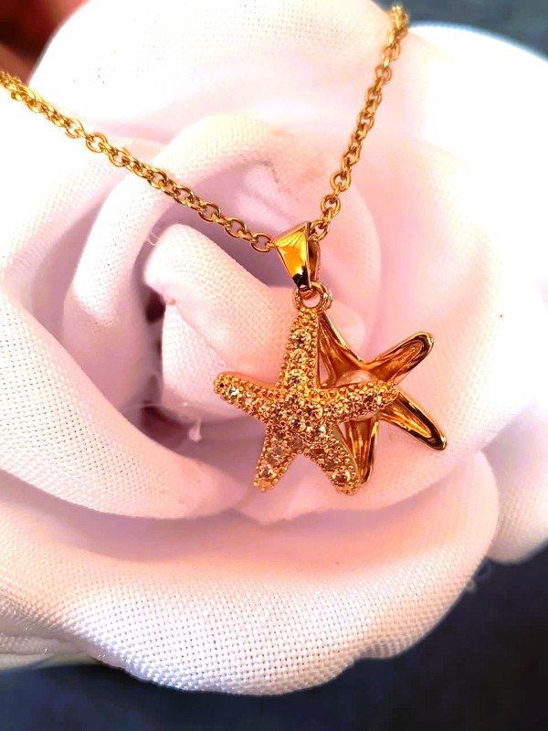 Producto - Collar estrella de mar perla