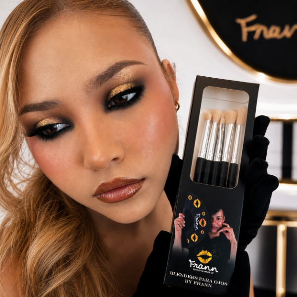 Producto - SET DE PINCELES PARA OJOS FRANN ESTILISTA MAKEUP