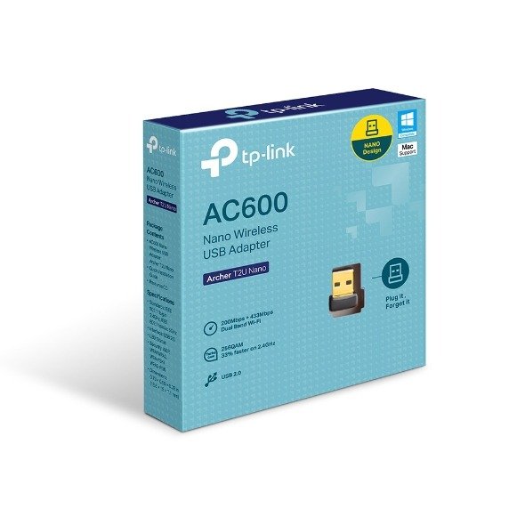 Producto - Adaptador inalámbrico Nano USB de doble banda AC600
