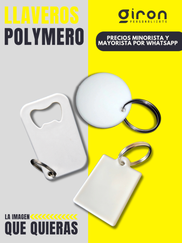 Producto - LLAVEROS POLIMERO