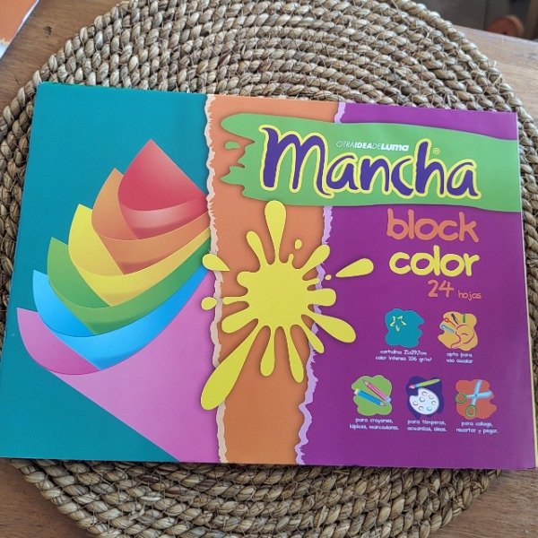 Producto - Block de hojas color