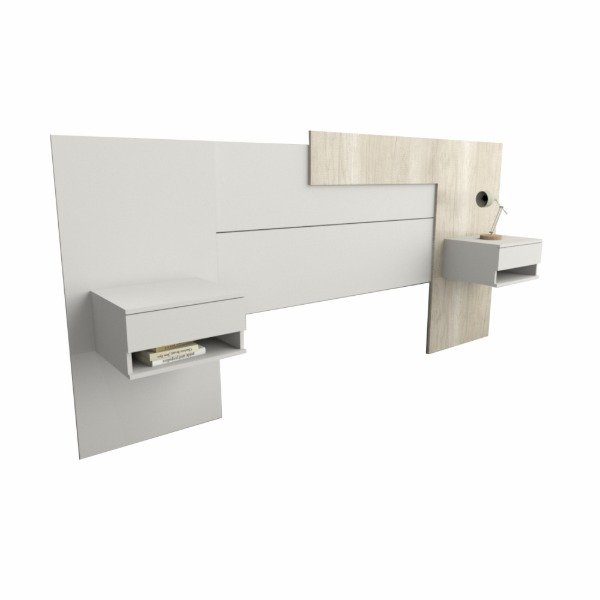 Producto - Respaldo Extensible para Box 1.40/1.60 m (Nevado/Everest) NCE