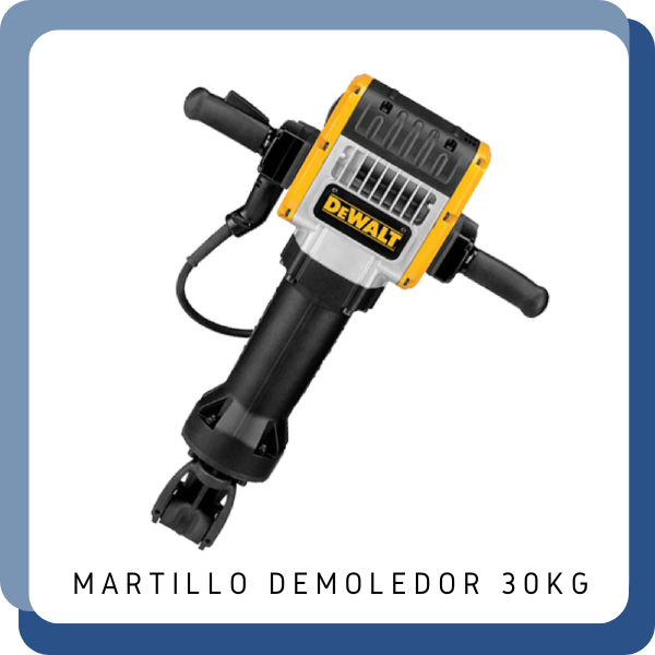 Producto - MARTILLO DEMOL. DEWALT 30 KG.P/PISO - ALQUILER DE HASTA 3 DIAS