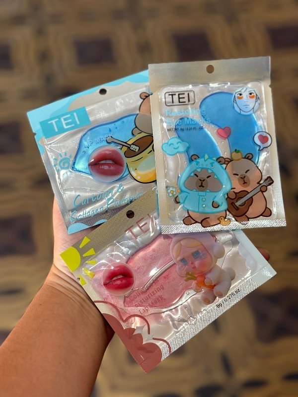 Producto - Mascarilla para labios y ojeras Tei