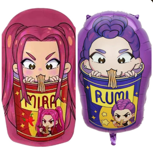 Producto - Guerrera kpop globo gigante animado