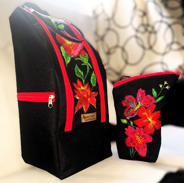 Producto - Bolso Matero Bordado y Yerbero