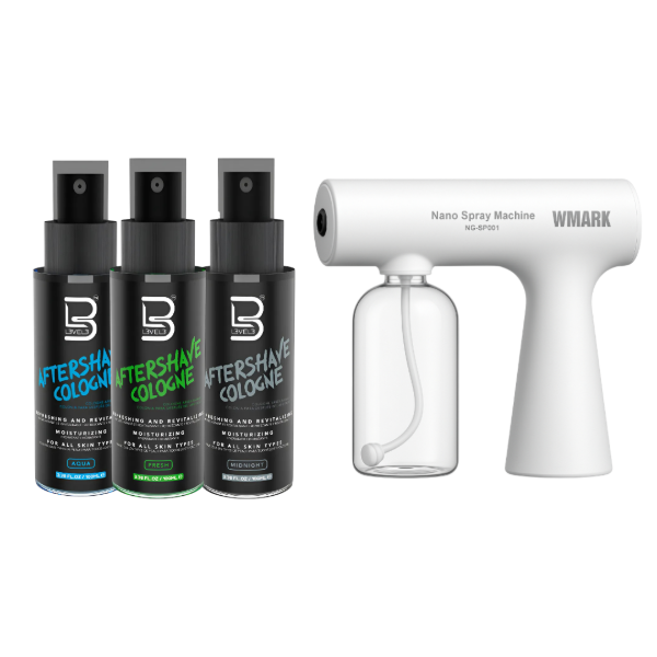 Producto - WMARK NANO SPRAY BLANCO + 3 AFTER SHAVE LEVEL 3 100ML
