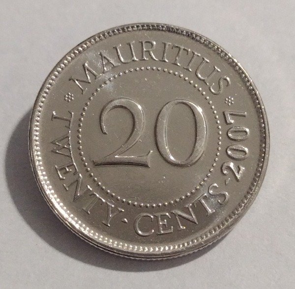 Producto - Mauricio 20 cents 2007 - 1
