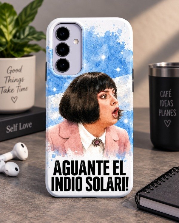 Producto - Funda Celular // Aguante el Indio Solari
