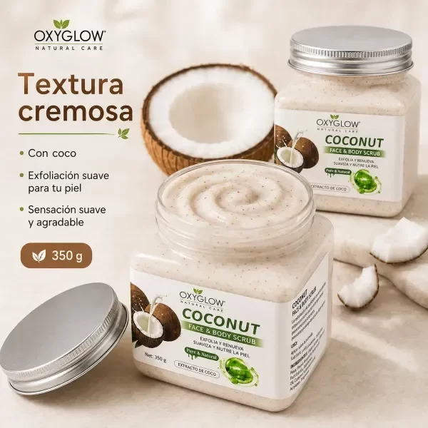 Producto - CREMA EXFOLIANTE COCONUT SUGAR SCRUB 500GR PARA CUERPO - 0