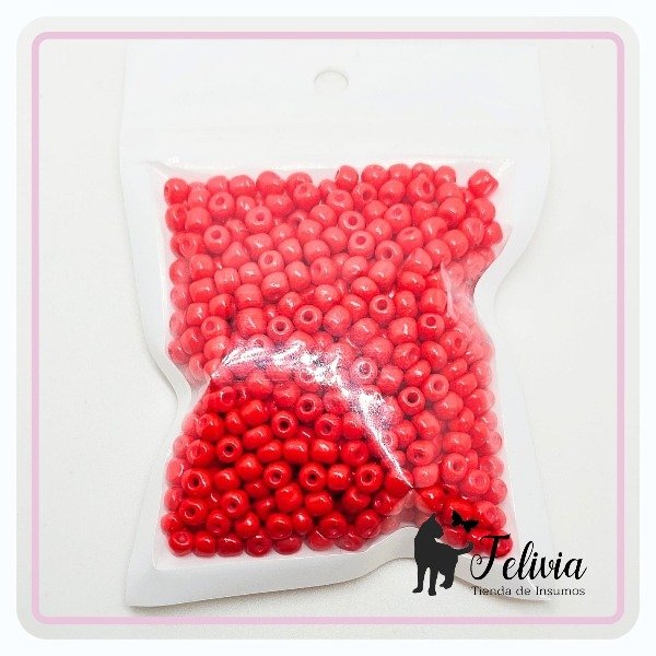 Producto - Mostacillón x 50 g. Rojo