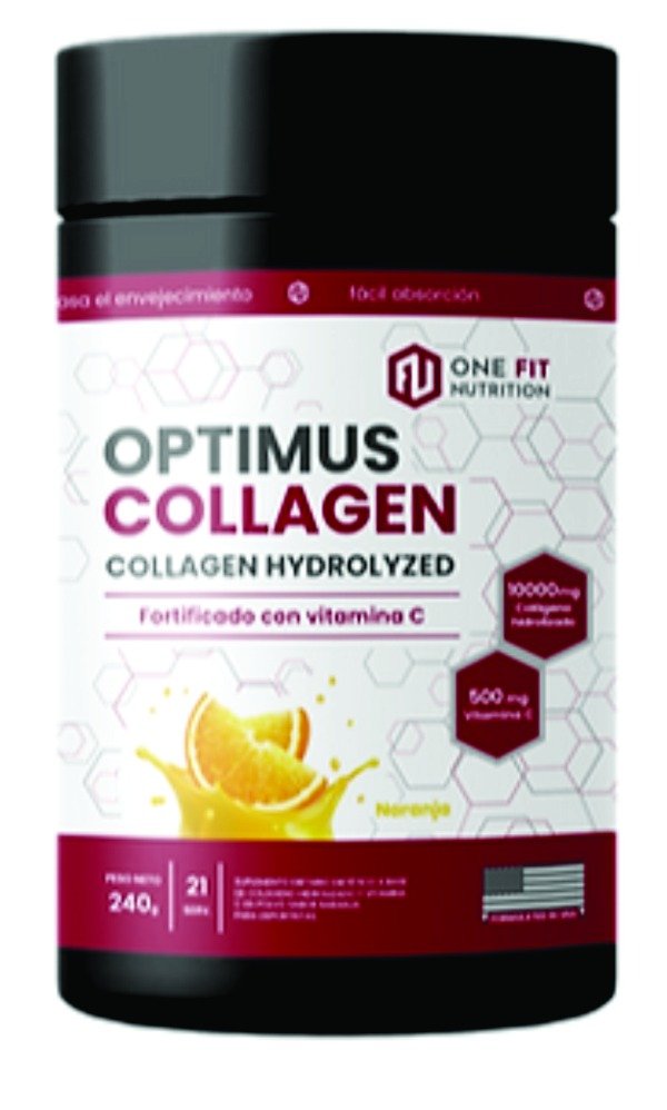 Producto - Optimus Colageno con Vitamina C One Fit Naranja