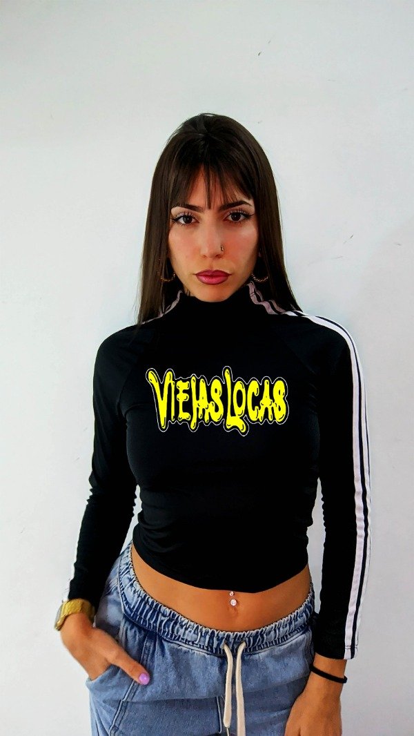 Producto - CAMISETA TERMICA MUJER VIEJAS LOCAS AMARILLO