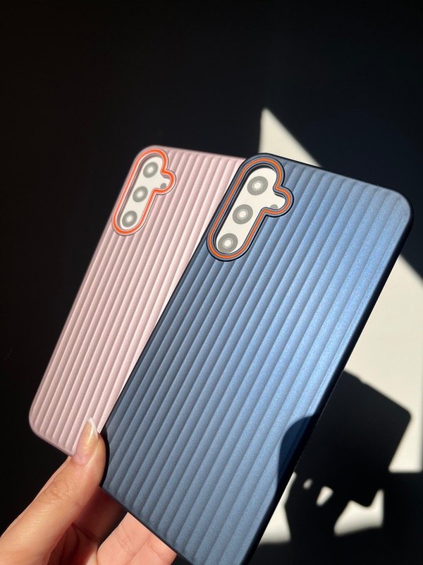 Producto - Fundas ranuradas metalizadas Samsung - 1