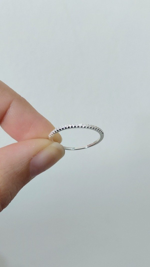 Producto - Anillo de Plata con Mini Cubics - 0