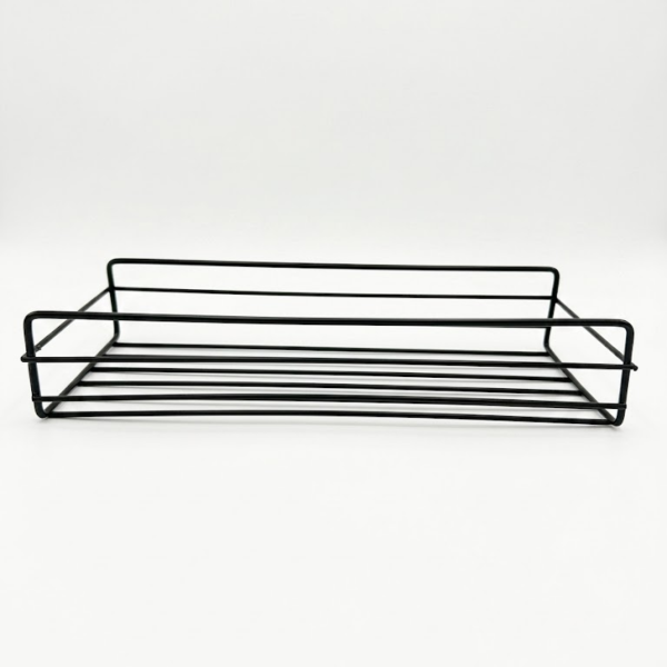 Producto - Estante Organizador De Ducha Baño Sin Taladro Negro Mate - 2