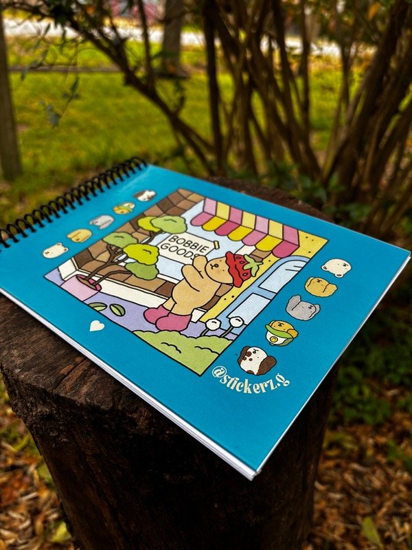 Producto - LIBRO COLOREABLE BOOBIE GOODS