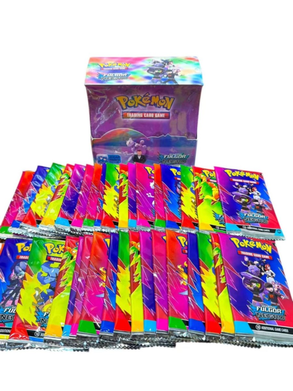 Producto - Cartas en Sobre Pokemon Fulgor Negro - 10un - Replicas