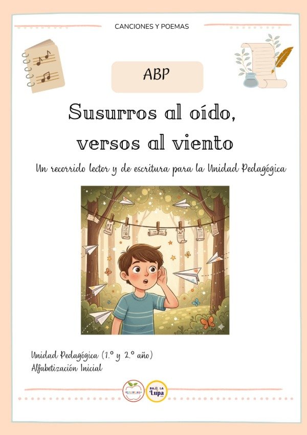 Producto - Canciones y poemas "Susurros al oído, versos al viento"