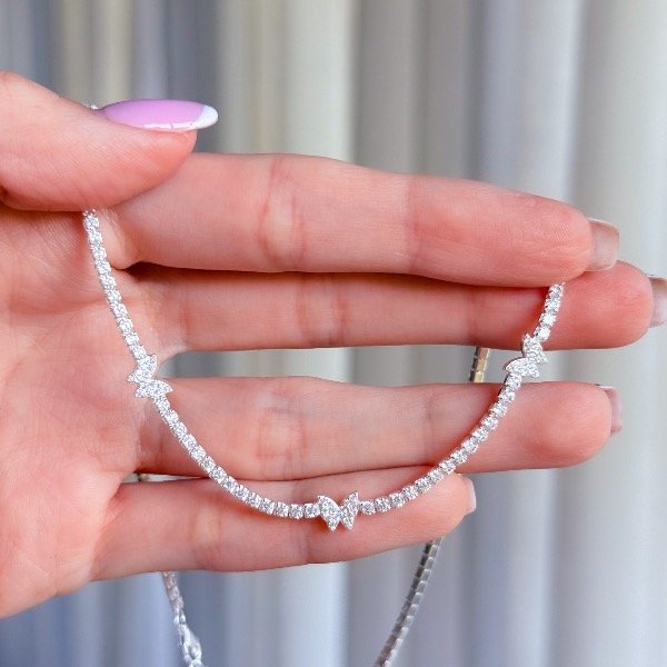 Producto - Choker Sophie Mariposas (CD288)