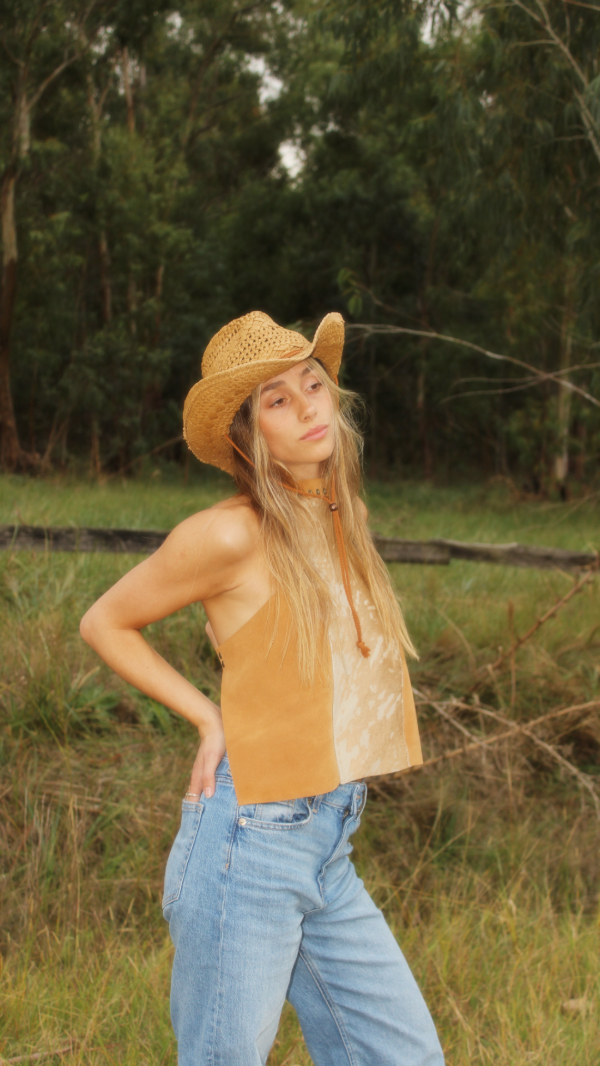 Producto - Top Cuero Ibiza Vaca