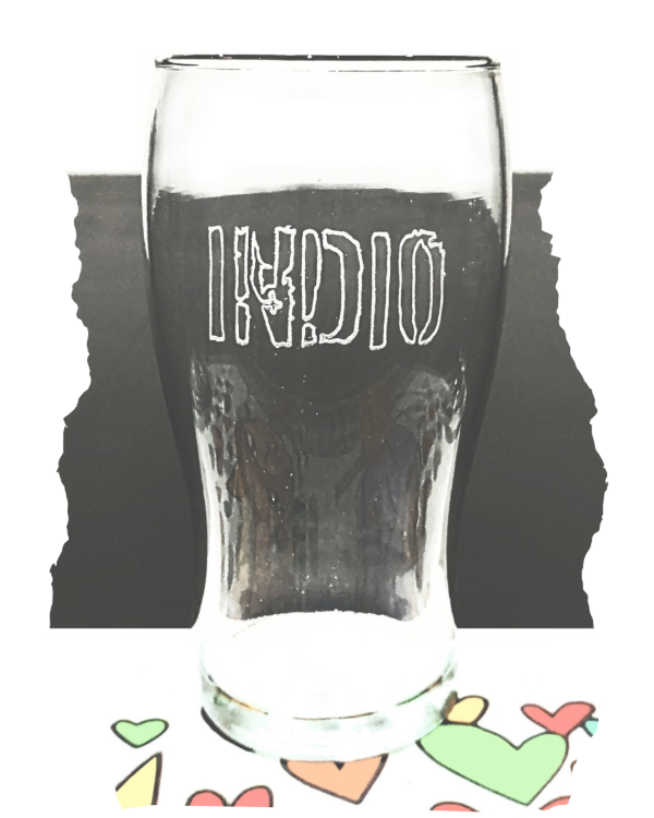 Producto - Vaso Pinta - Indio Solari - Patricio Rey y sus rendonditos de ricota