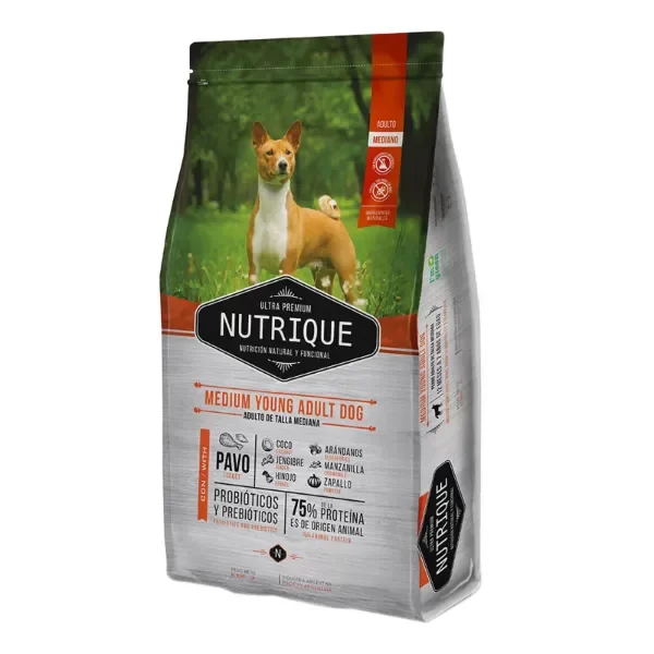 Producto - Alimento Nutrique Perro Adulto Raza Mediana