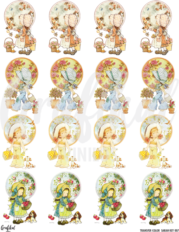 Producto - Transfer Color Sarah Key 007