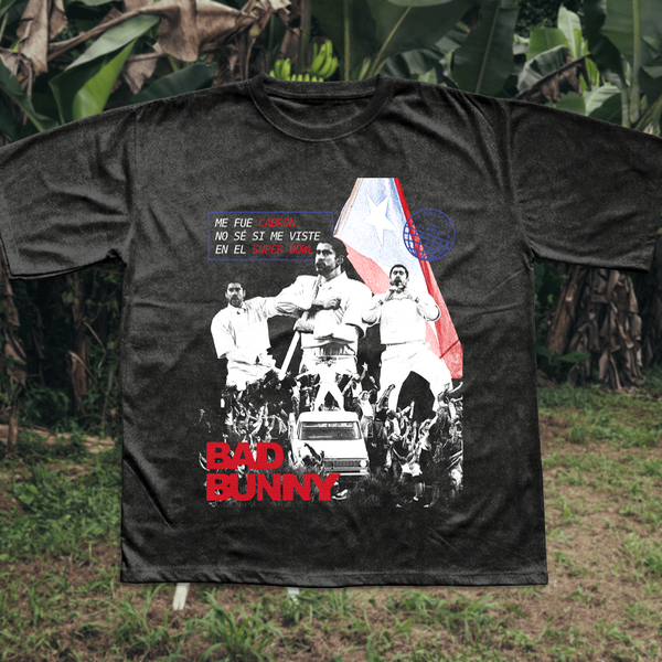 Producto - REMERA BAD BUNNY - STONE WASH