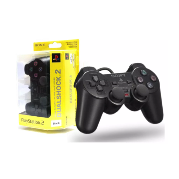 Producto - JOYSTICK SONY PLAYSTATION DUALSHOCK 2 BLACK PS 2