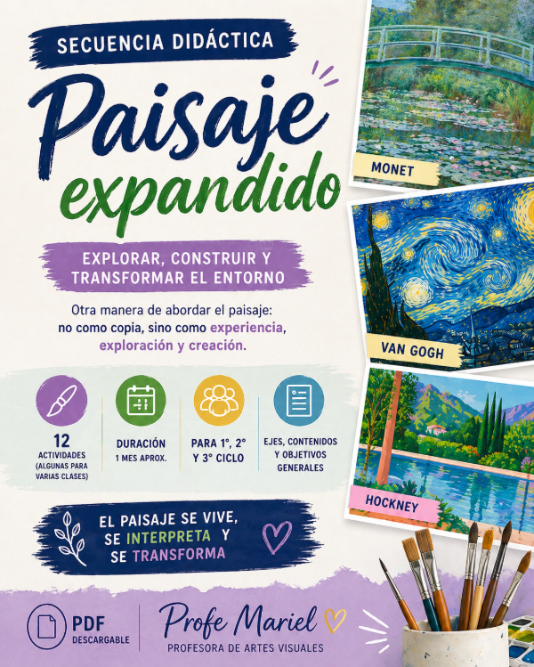 Producto - SECUENCIA DIDÁCTICA Paisaje expandido