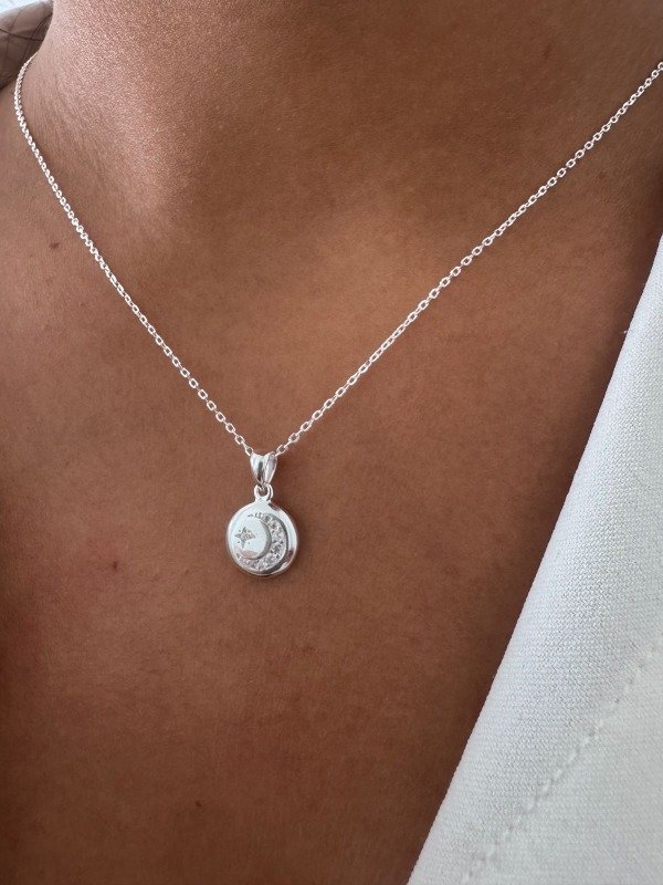 Producto - Cadena luna y estrella
