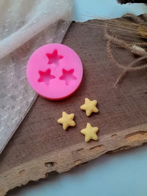 Producto - Molde de silicona estrellas x3