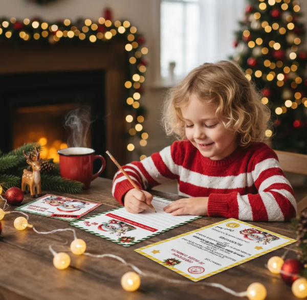 Producto - Kit Imprimible Carta a Papá Noel Navidad (modelo 2)