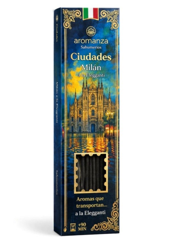 Producto - SAHUMERIO CIUDADES Varillas Minutos AROMANZA - 0