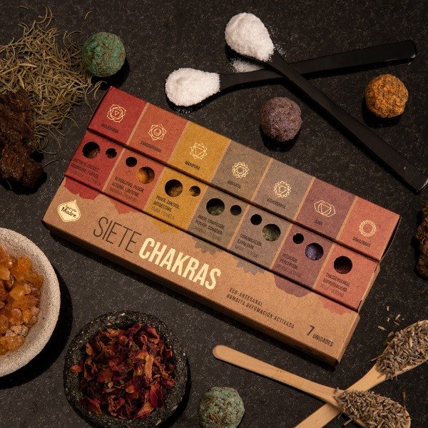 Producto - Bombita 7 Chakras