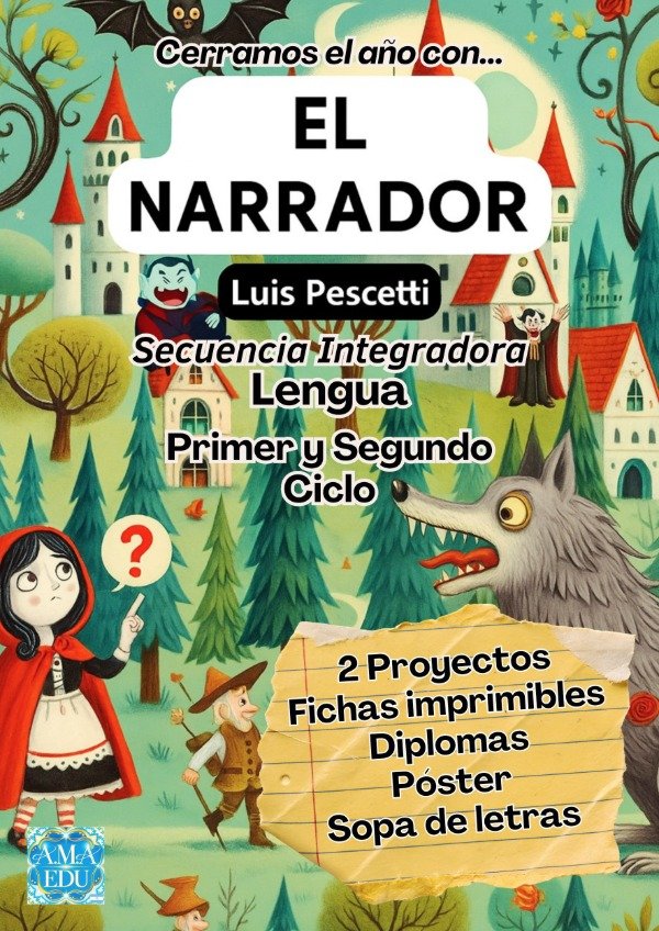 Producto - Secuencia Integradora LECTURA "El Narrador" (Primer y Segundo Ciclo)