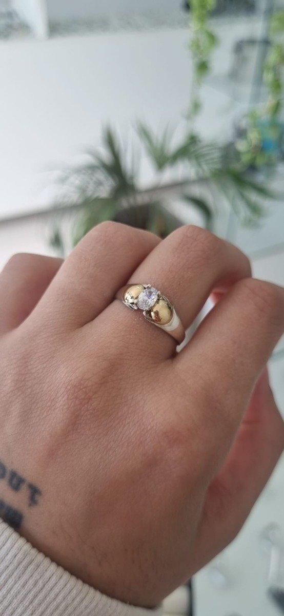 Producto - Anillo Cintillo Blanco - 0