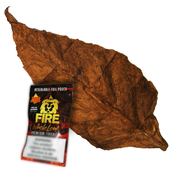 Producto - Hoja de Tábaco Whole Leaf Fronto FIRE