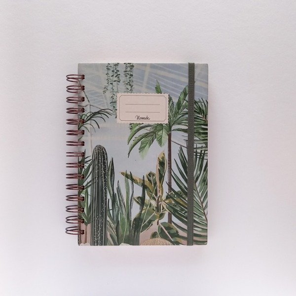 Producto - Agenda 2026 Anillada a5 (15x21cm) Dos días por página - Invernadero