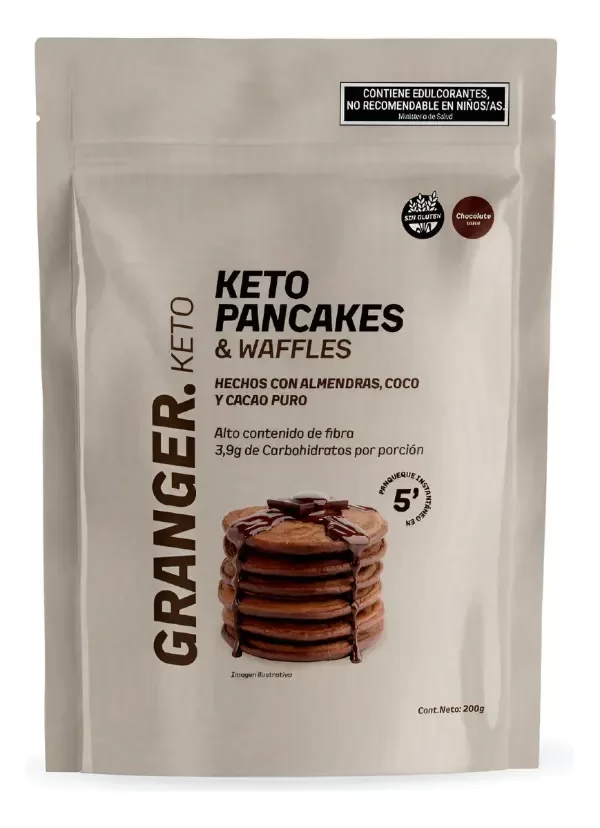 Producto - KETO PANCAKES - 210gr GRANGER FOODS - 1