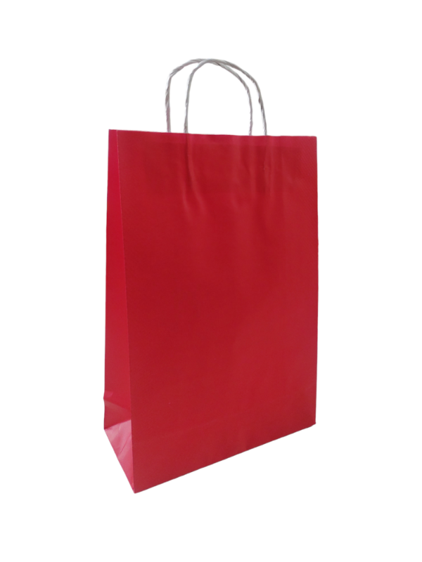 Producto - Bolsa c/Manija Kraft 30x40 Roja