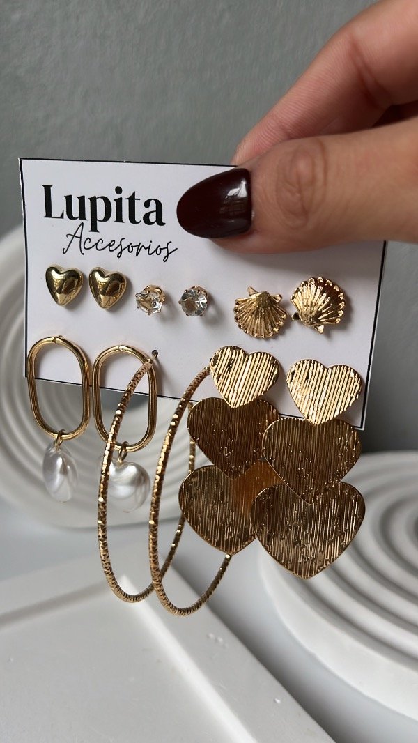 Producto - Set x6 corazones