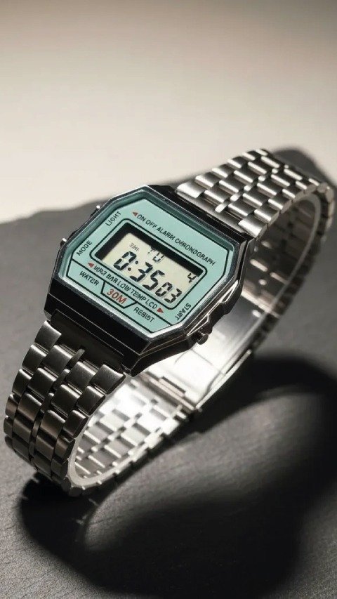 Producto - Reloj retro vintage - Bisel Turquesa