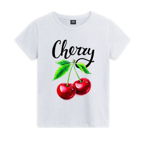 Producto - Remera Cherry StrawBerry ideal Regalo